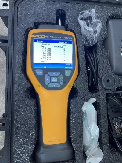 fluke-985-particle-counter-air-quality-meter-hvac-iaq-for-sale