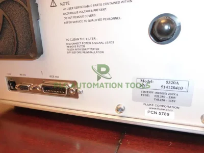 pre-owned-fluke-5320a-multifunction-electrical-tester-calibrator-for-sale